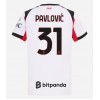 AC Milan Strahinja Pavlovic #31 Bortatröja Dam 2025-26 Korta ärmar